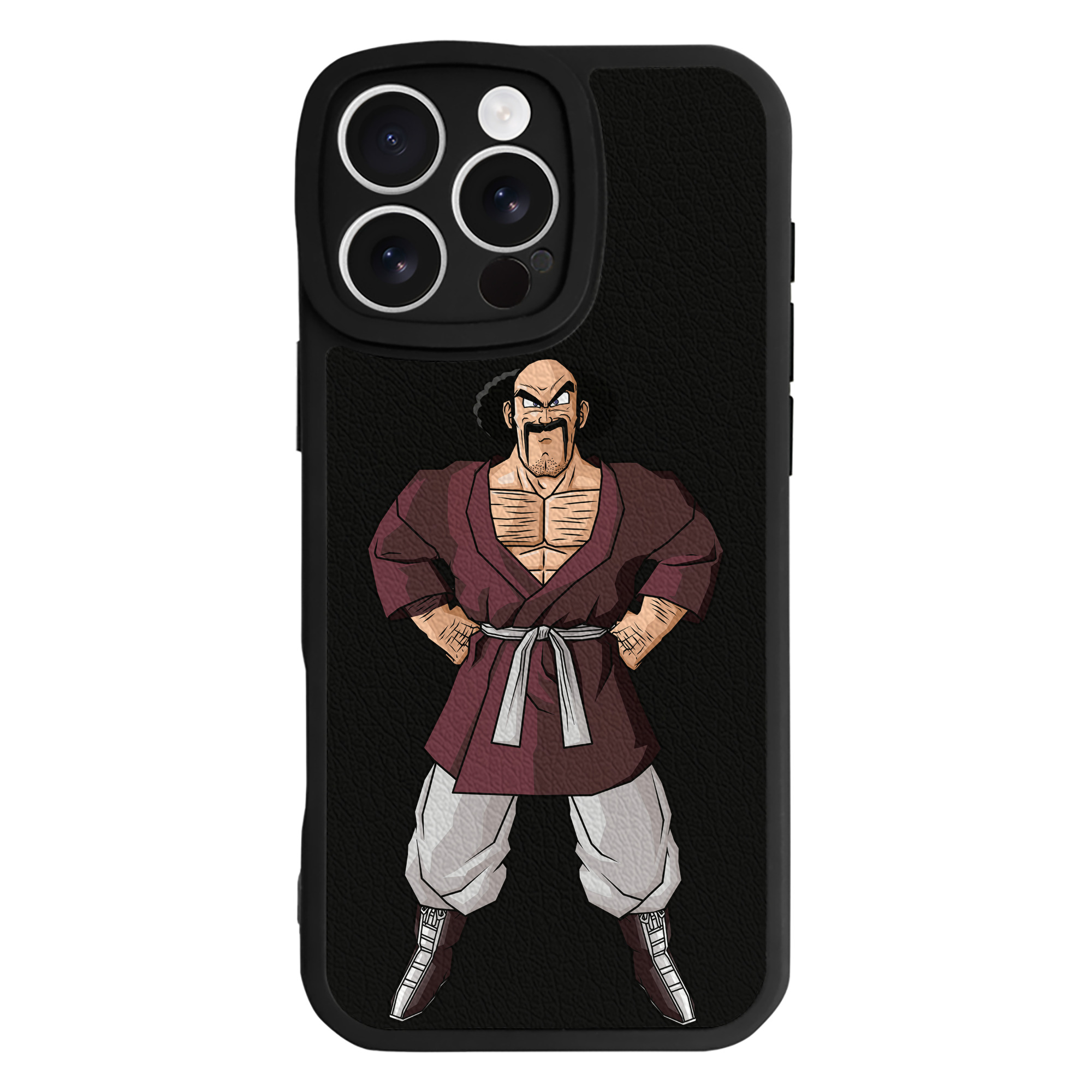 （画像用） ドラゴンボール DRAGON BALL 【iPhone 16シリーズ対応】シリコンスマホケース（レザー調） 材質：シリコン